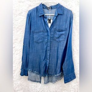 Velvet Heart Chambray Tunic